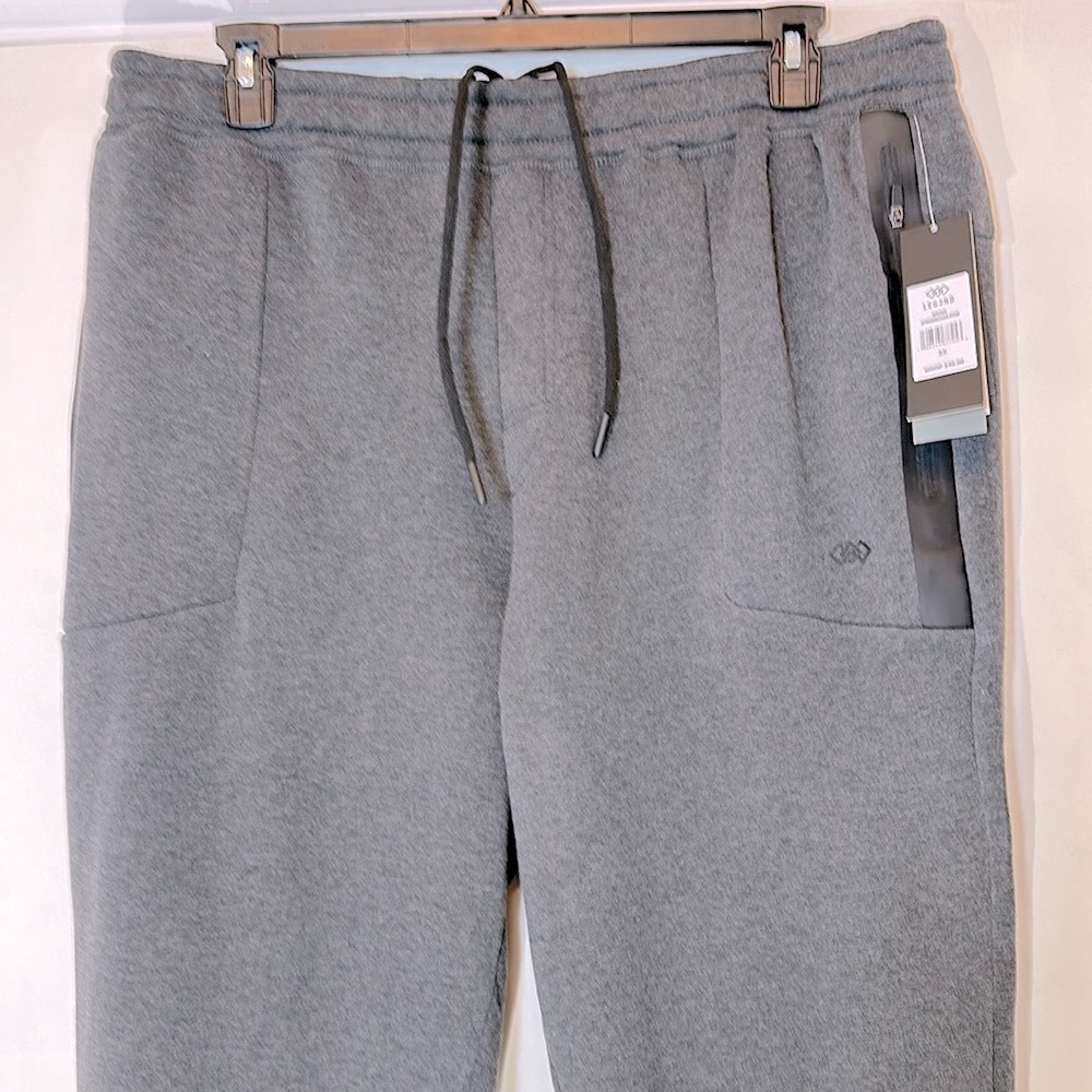 Leg3nd Grey Athletic Fleece Jogger 2X NWT - Picture 3 of 10